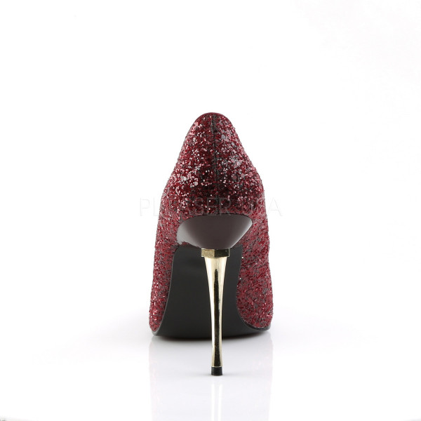 4 inches Metal Stiletto Heel Pointed Toe Pump — image 8 of 24