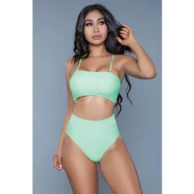 Chanity Swimsuit Green X small