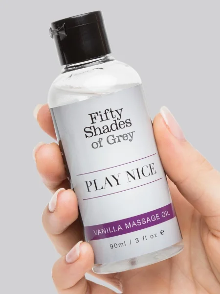 Fifty Shades of Grey Play Nice Vanilla Massage Oil 3 fl oz