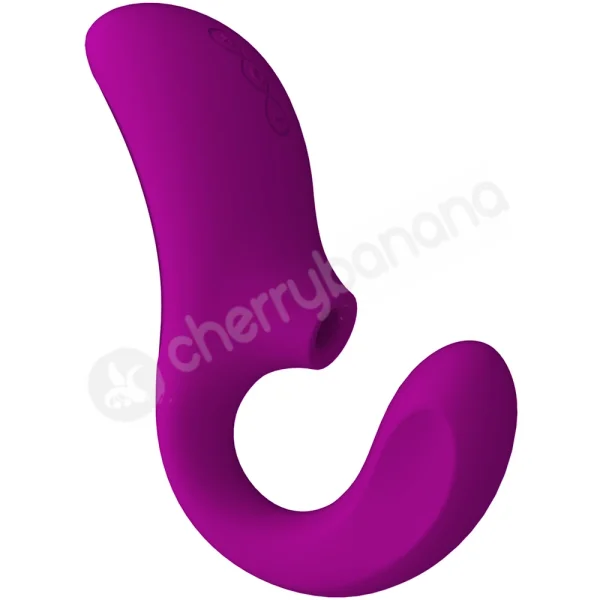 Lelo Enigma Deep Rose Sonic Wave Clitoral G-Spot Vibrator