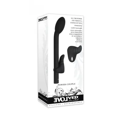 Silicone Rechargeable Power Couple