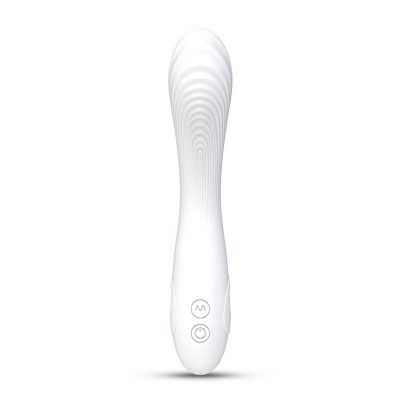 Flexible Bending Silicone Vibrator White