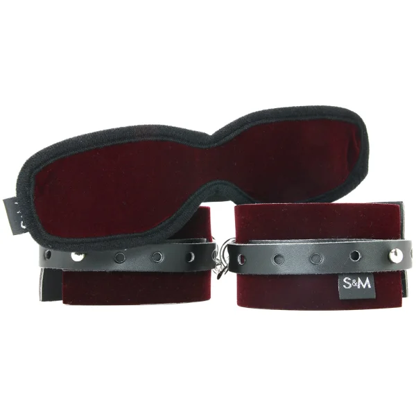 Sportsheets Enchanted Kit Bondage Cuffs and Blindfold Set