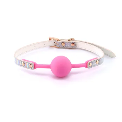 Cosmo Bondage Ball Gag Rainbow