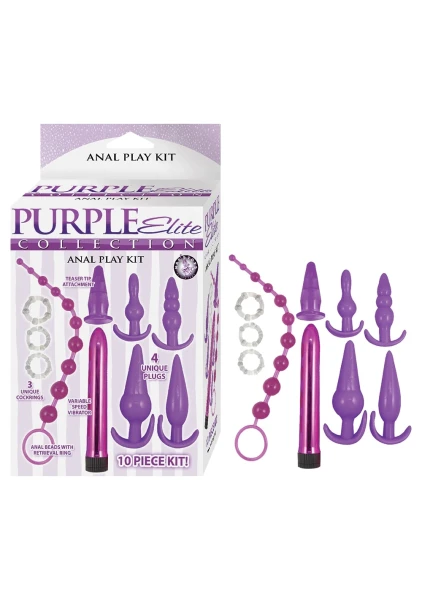 Purple Elite Collection Anal Play Kit