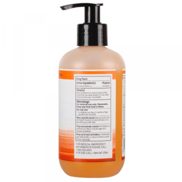 Sensuva Concepts Naturals Hand Sanitizer Gel-Citrus 8.12oz