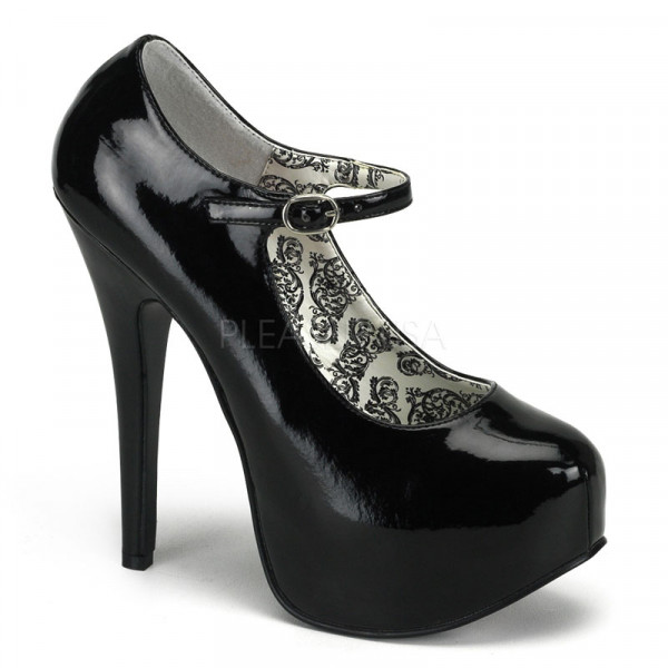TEEZE-07 - 5 3/4" Heel Maryjane W/Concealed Platform Pump