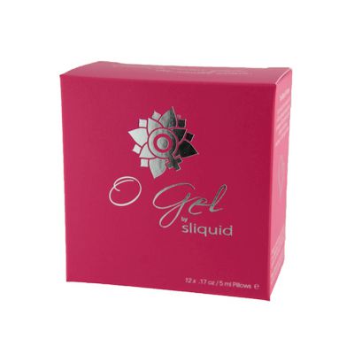 Sliquid Organics O Gel Cube 12 Sachets Pack 60ml