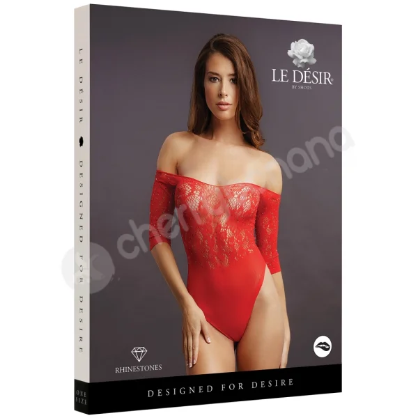 Le Desir Rhinestone Teddy
