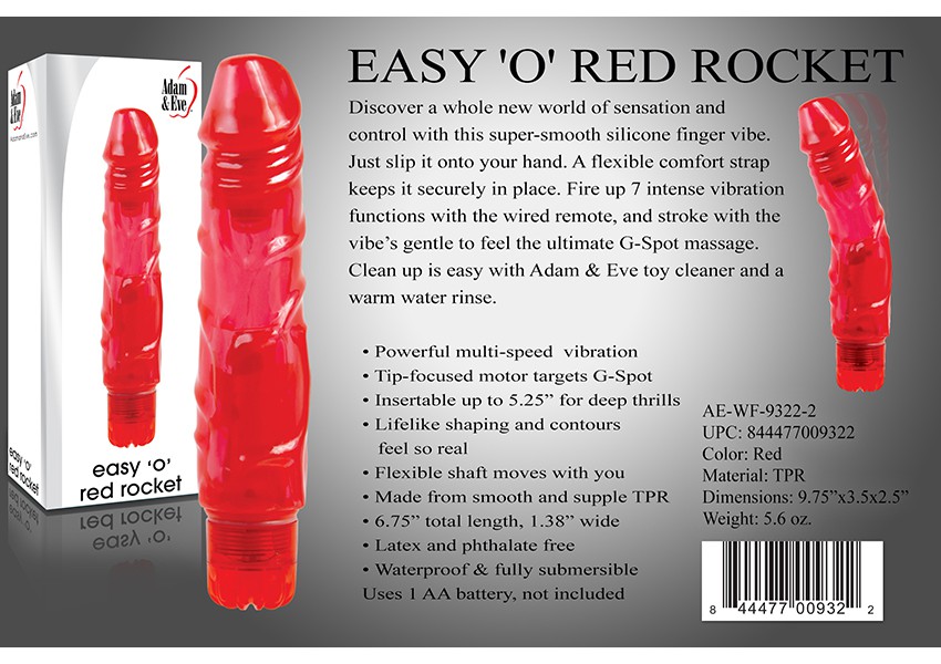 Adam & Eve Easy O Red Rocket