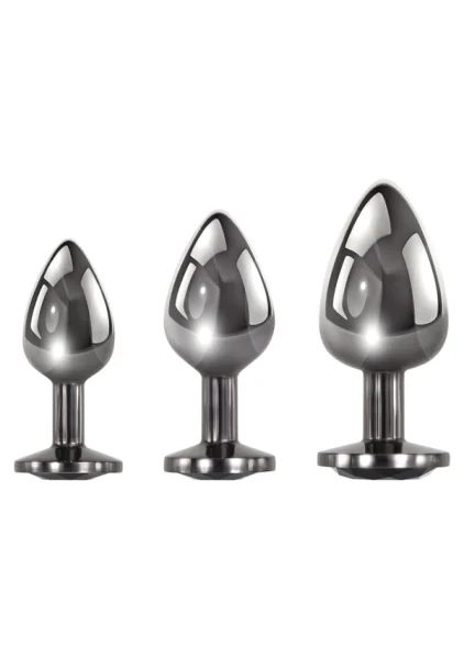 Black Gem Anal Plug Set