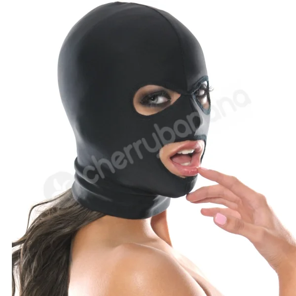 Fetish Fantasy Series Spandex 3-Hole Hood
