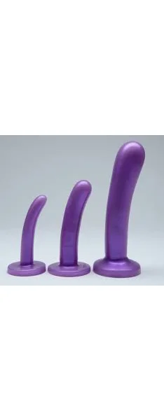 Tantus - Silk Silicone Dildo - Large - Lavender — image 4 of 7