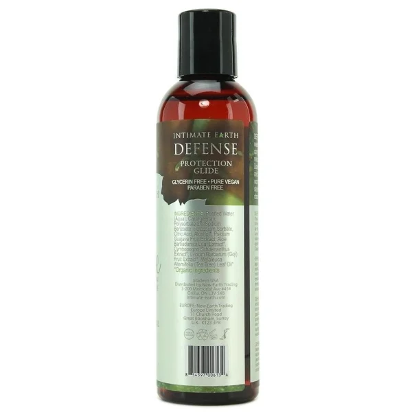 Intimate Earth Defense Glide - Water-Based Lube | 2oz