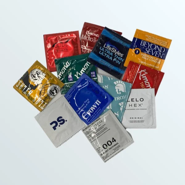 Ultra Thin Condom Sampler Kit | 12-Pack