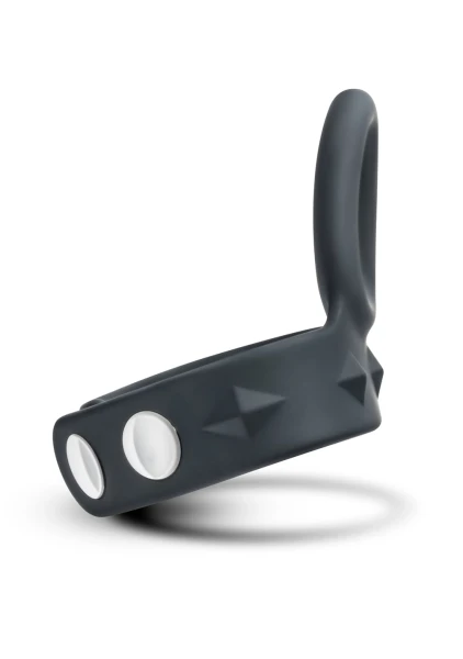 Performance VS6 Silicone Cock & Ball Strap Black