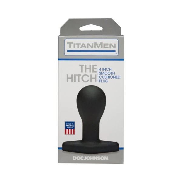 Titanmen The Hitch Black Butt Plug