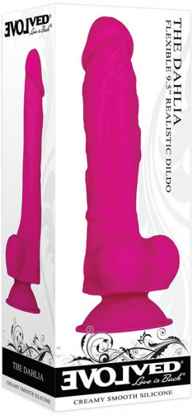 9.5" Dahlia Realistic Dildo