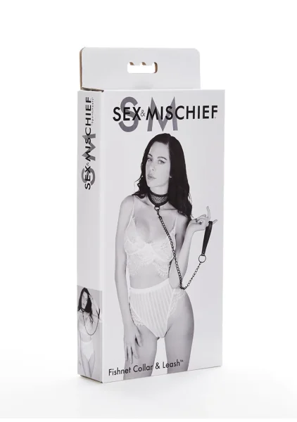 Fishnet Collar and Leash