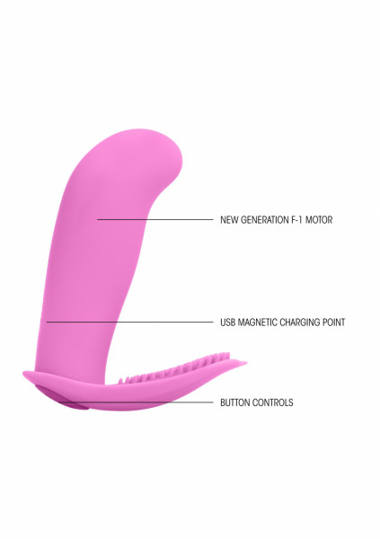 Wireless Remote Vibrator - Leon - Pink - Best Silicone Vibrator
