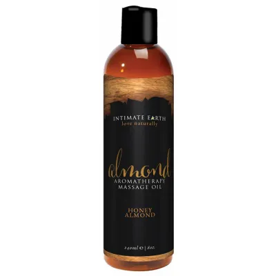 Intimate Earth Almond Massage Oil 8 Oz