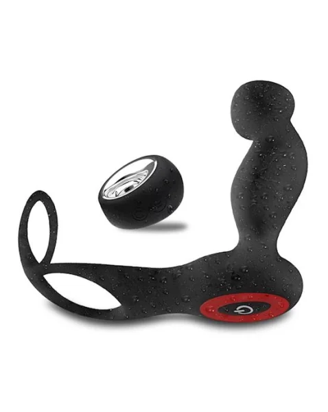 Abate Prostate Massager - Black - 4.7 Inch