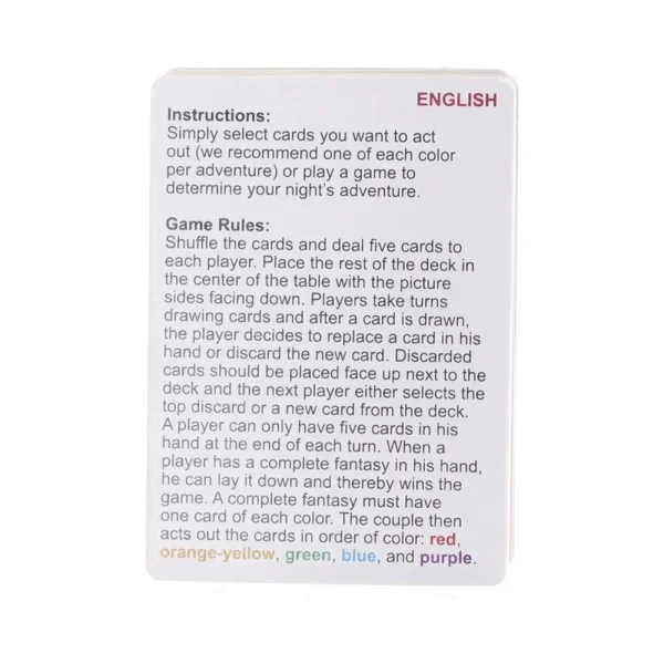 Tantric Sex Cards