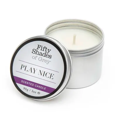 Fifty Shades Play Nice Vanilla Scented Candle 3oz