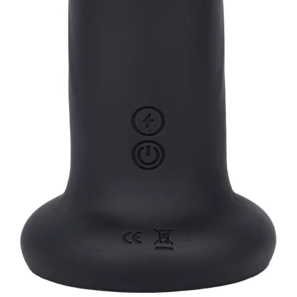 Bondara Black 10 Function Rotating Rabbit Dildo Vibrator – 8 Inch