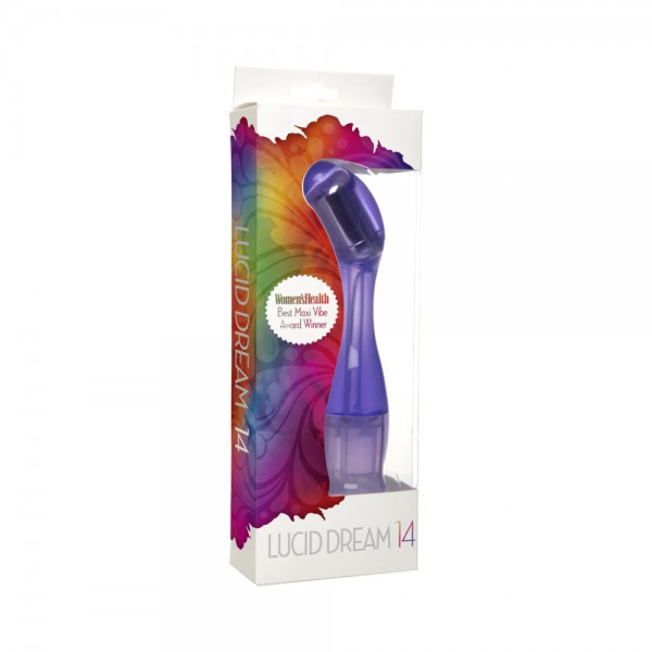 Lucid Dream No 14 Multi-Speed Waterproof G-Spot Vibrator - Purple — image 2 of 2