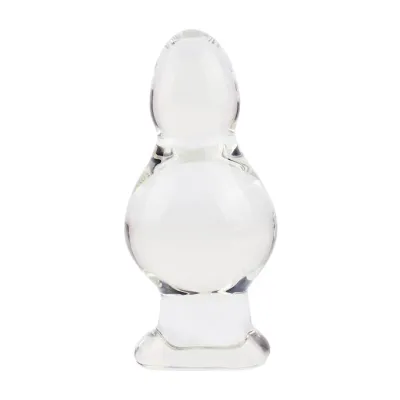 Lucent Bubble Glass Butt Plug