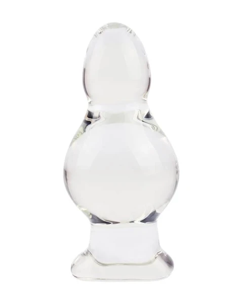 Lucent Bubble Glass Butt Plug