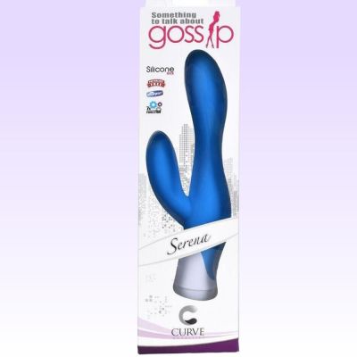 Curve Gossip 39 Serena 39 Rabbit Vibrator Azure Blue