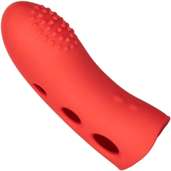 Mini Marvels Marvelous Arouser Silicone Rechargeable Finger Vibrator By CalExotics