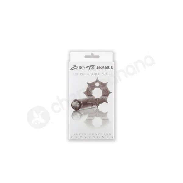Crossbones The Pleasure Web Smoke Cock Ring