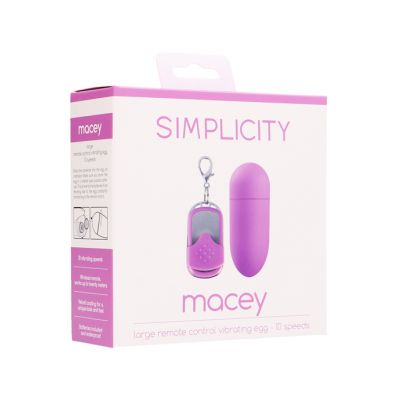 Large Remote Control Vibrating Egg 10 Speeds Pink