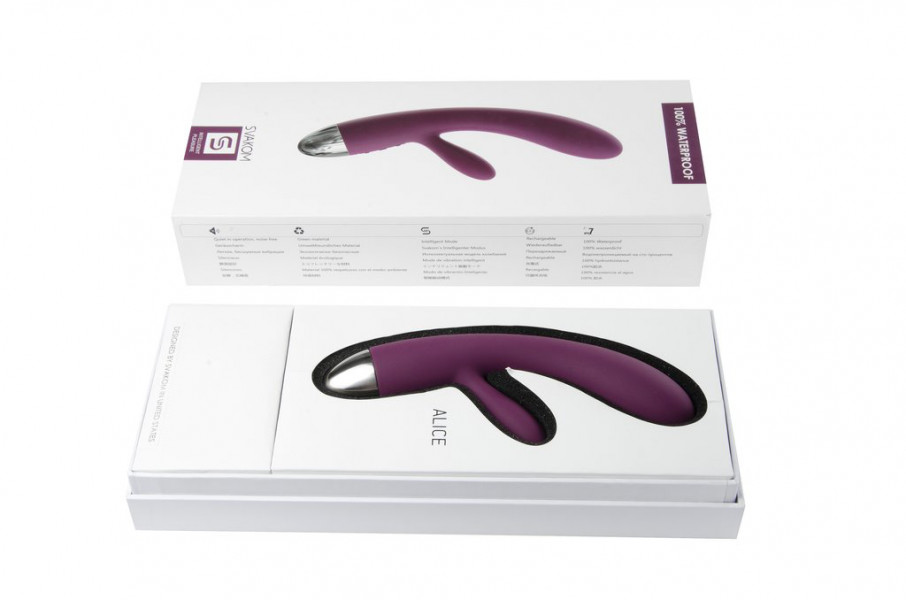 Svakom Alice 7" Intelligent Rabbit Vibrator