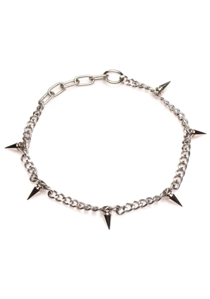 Master Series Punk Spiked Necklace