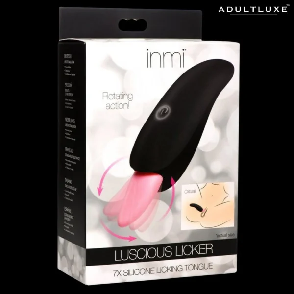 Inmi Luscious Licker Silicone Rotating Licking Tongue