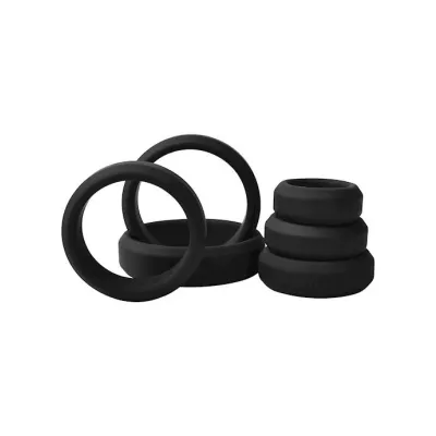 Amore Cock Ring 6 piece Stacker Set