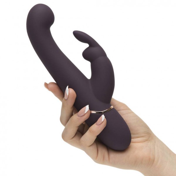 Fifty Shades Freed Come to Bed Rechargeable Slimline G-Spot Rabbit Vibrator