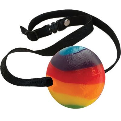 Rainbow Candy Ball Gag