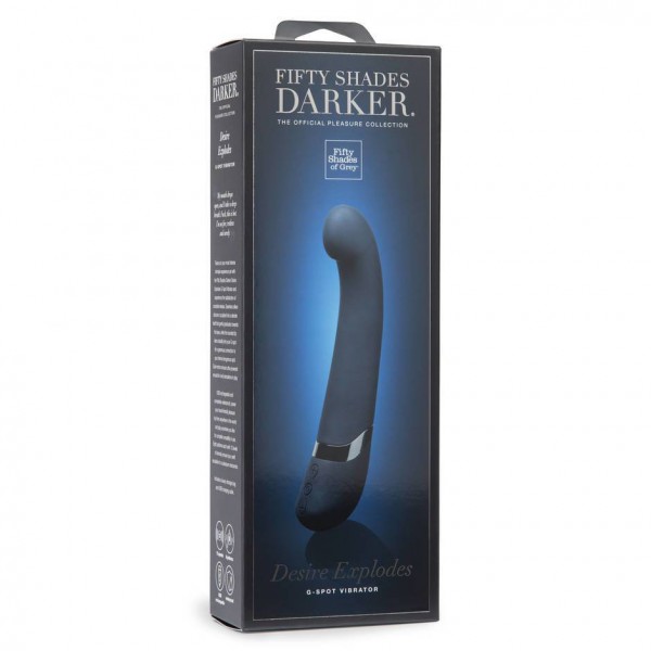 Fifty Shades Darker Desire Explodes Rechargeable G-Spot Vibrator