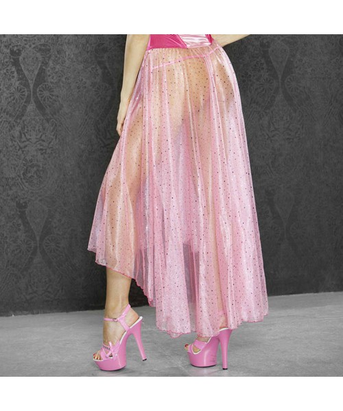 Rhinestone detail corseted long gown