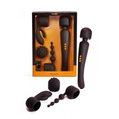 Supercharged Rechargeable Wand Set by Pornhub