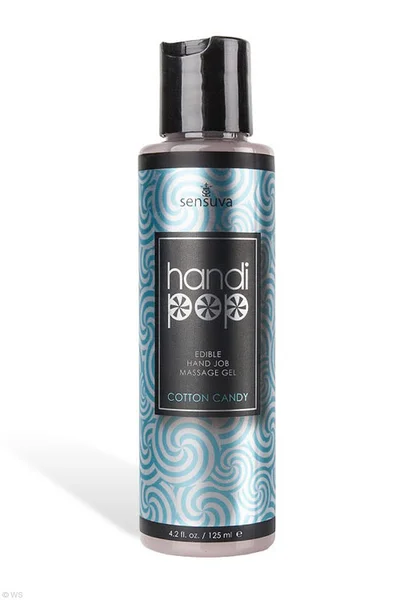 Sensuva Handjob Massage Gel - Cotton Candy (125ml) — image 2 of 2