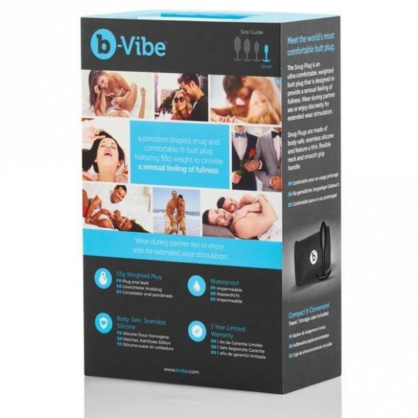 B-Vibe Snug Butt Plug 1