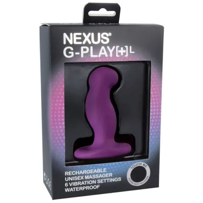 G play Plus Unisex Vibrator Purple Large