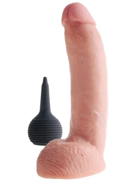 King Cock 9 in. Squirting Cock w/ Balls