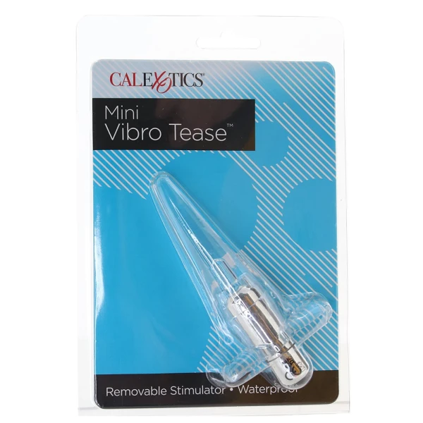 Mini Vibro Tease Slender Probe - Clear